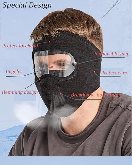 Windproof Anti Dust Full Face Mask