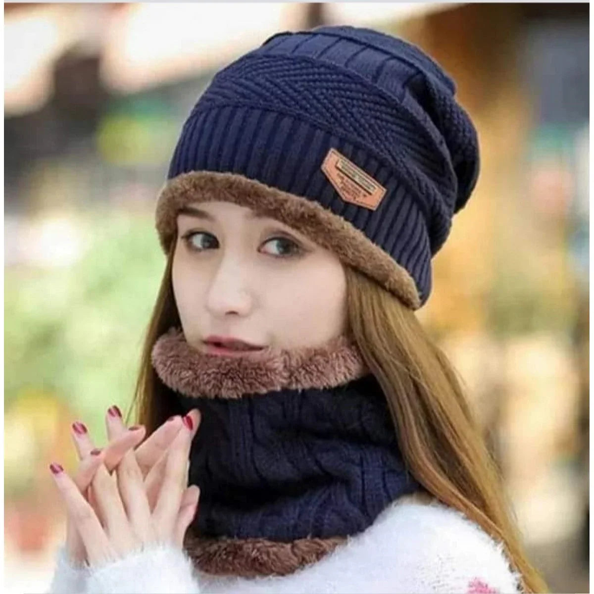 Winter Cap with Neck warmer