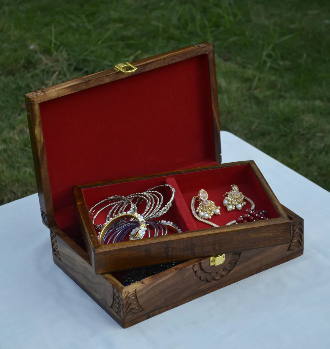 Wooden Jewelry Box for Women