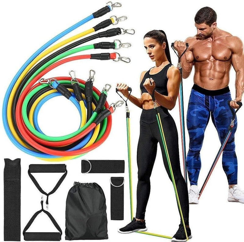 11 PCS Resistance set | Workout at Home